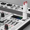 4Channel Audios Mixer for Stage Recording Equipment Headphone Monitoring USB Playbacks for Concerts Live Performances