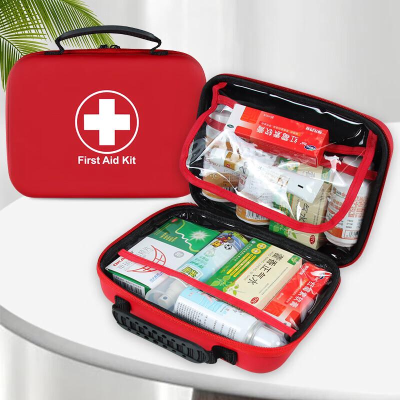 

Large Waterproof First Aid & Pet Emergency Kit (5 Empty Bags) 21x7x15cm