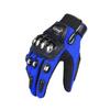 Motobike Motorcycle Knitting Unisex Moto Touch Screen Breathable Motocross Riding Racing Alloy Protective Full Finger Gloves
