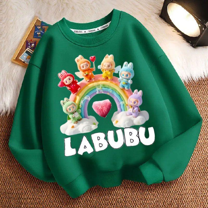 Children's Cute Hoodies, Fashionable Long-sleeved Loose Hoodies for Boys and Girls In Spring and Autumn