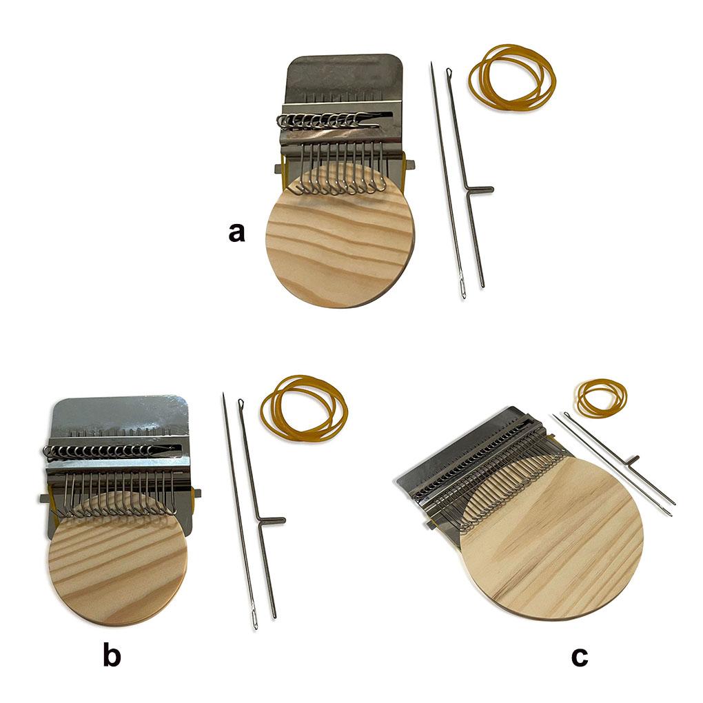 Mending Loom Kit Adults DIY Craft Loom Kit Adults Clothes Pants Socks Mending Weaving Machine Portable Handicraft Tool