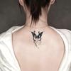 Schmetterling Kräutersaft Tattoo-Aufkleber, Nicht-reflektierendes realistisches Design, Langlebige wasserdichte Körperkunst für einen auffälligen Stil