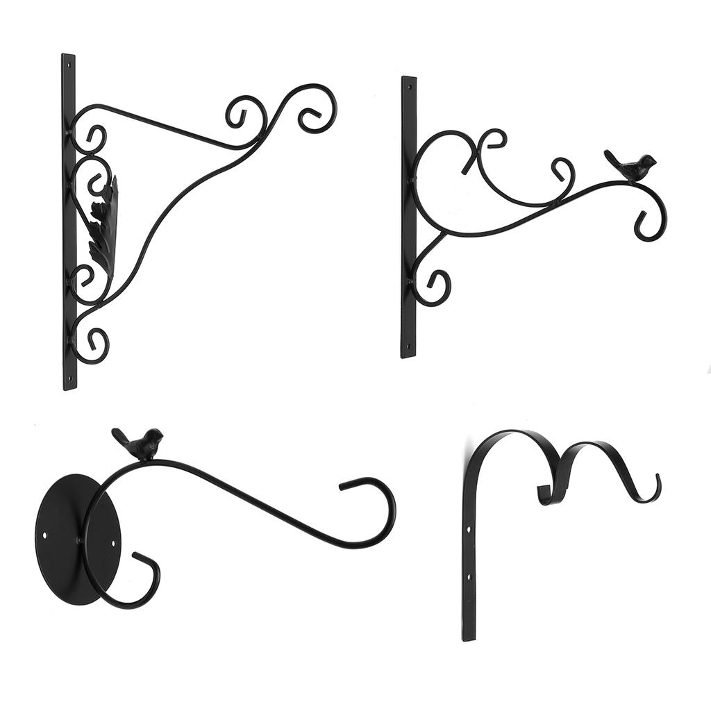 Buy Iron Factory Hook Wall Flower Bracket Home Garden Hanging Basket