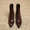 2026New Women Boots Fashion Pointe Ankle Boots Comfortable Elastic Socks Boots for Women Elegant Temperament Short Booties Botas