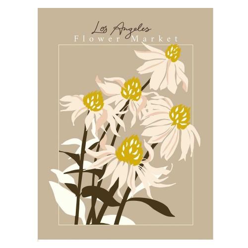 Annick Flower Market Los Angeles Print