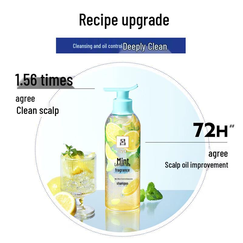 Ryo Flower Tea Oil Control Volumizing Shampoo