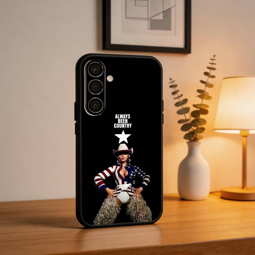 B-Beyonce Lemonade Phone Case For Samsung A73,72,71,53,52,51,22,91,80, Soft Black Cover Samsung a52