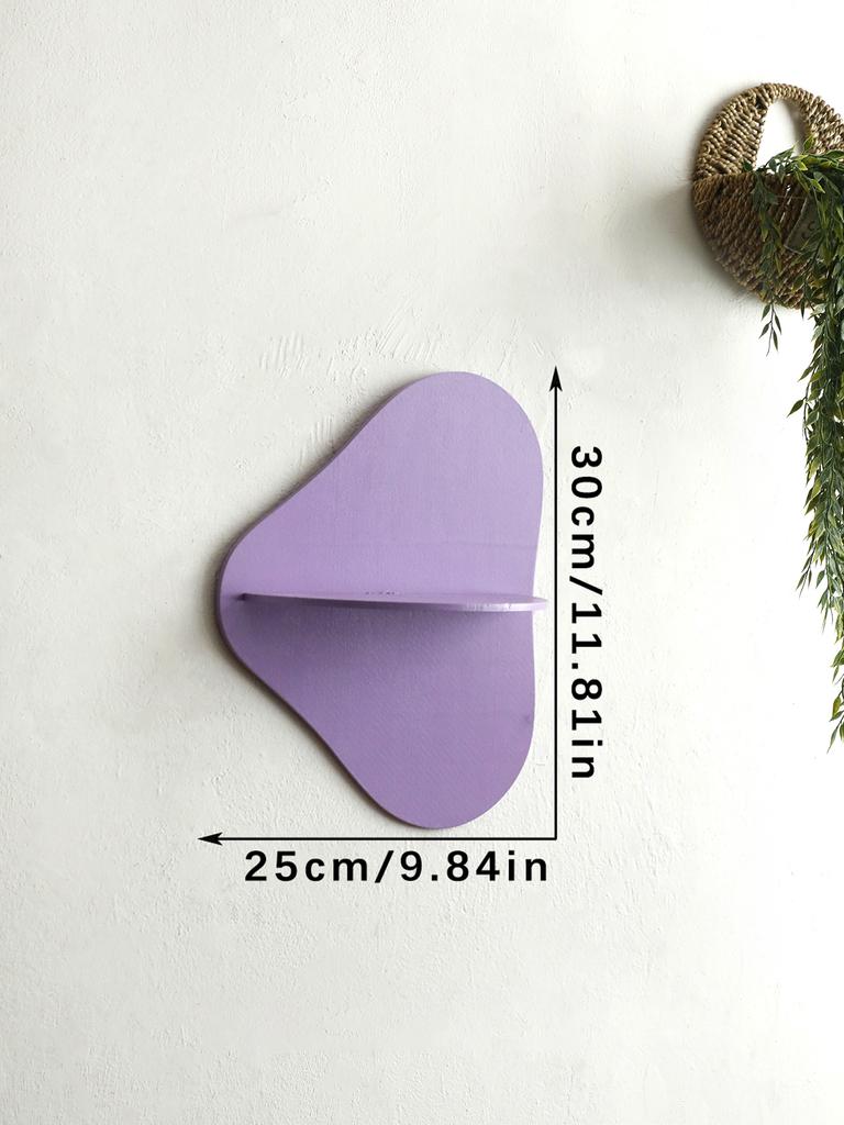 Colorful Floating Wall Shelf Display Wooden Plant Flower Pot Tray Storage Rack Art Home Decoration for Girl Room Wall Decor Gift