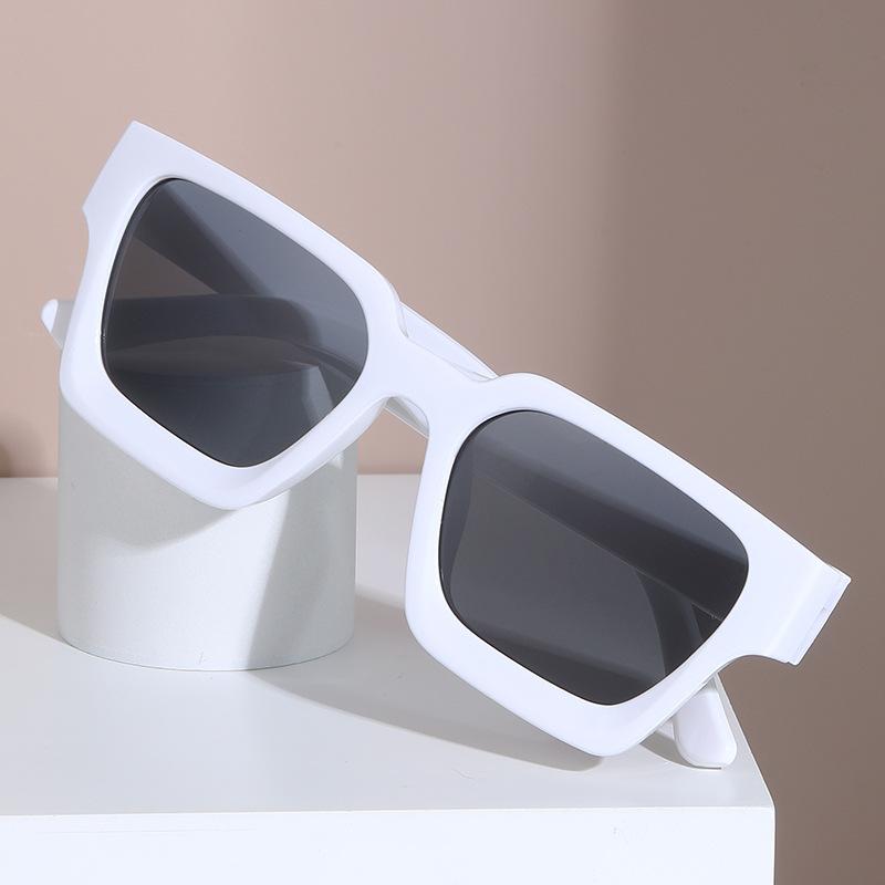 532 Square Sunglasses 4 Xiaohongshu Same Trendy Glasses, Personalized Spice Girl Hip-Hop Sunglasses