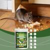 Lot de 10 comprimés anti-rats puissants, répulsif naturel contre les nuisibles pour la maison et le jardin, sans danger pour les animaux et non toxique, facile à utiliser pour lutter contre les rongeurs.