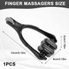Dual Rollers Dual-Row Roller Rotatable Finger Massage Tool Creative Gift Finger Joints Massager