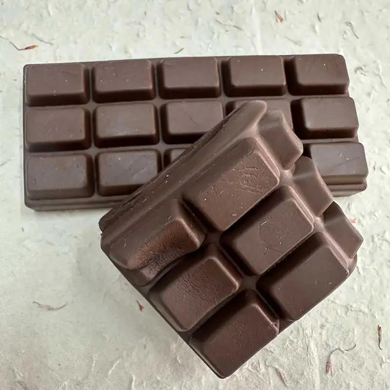 Giocattolo Squishy Cioccolato a Lenta Risalita, Spremibile, Fidget Toy, Morbido, Sensoriale, Antistress, Sollievo dall'Ansia, Rilassamento della Mano, Giocattolo Decompressione