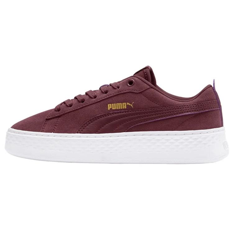 PUMA Smash Platform SD Casual Board Shoes Red Men s 366488-11 EU 37