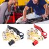 2Pcs Battery Terminal Connectors Car Disconnect 4 Way Positive Negative for SAECelsiusJIS Type A Post