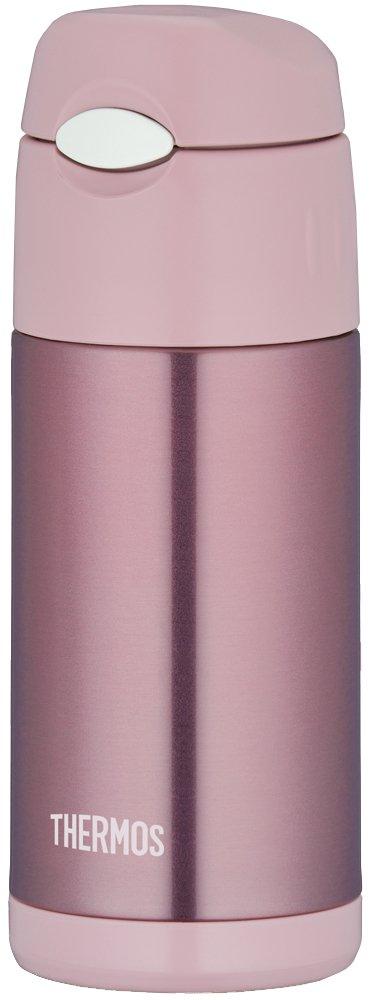 

THERMOS Vacuum Insulated Straw Bottle (One-Touch Open Type), 0.36L, Pearl Pink, FFI-401 PRP