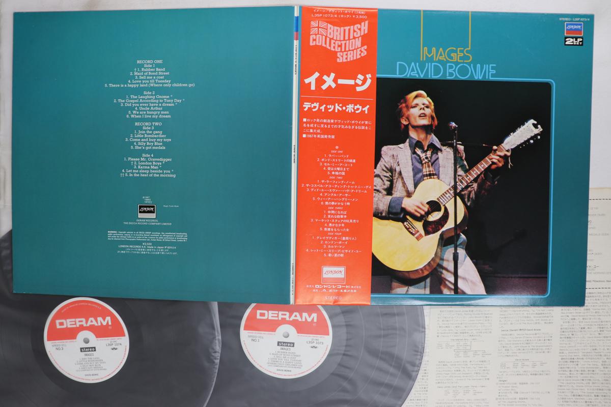 

LP Record DAVID BOWIE Images L35P1073 DERAM 1982 Japan Obi Rock Used
