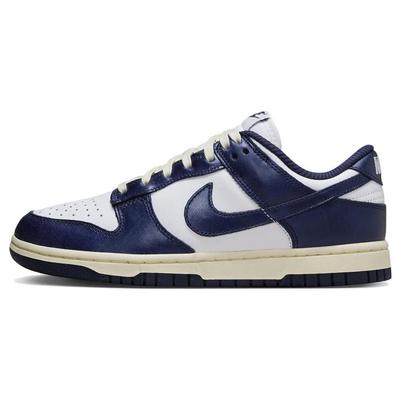 Dunk Low Premium WMNS Vintage Navy Weiß Mitternachtsblau Kokosmilch Damen Sneaker FN7197-100