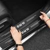 BMW Car Threshold Strip Anti Stepping Leather Protective Sticker For BMW E46 E90 E60 F30 F10 X1 X2 X3 X5 X4 X6 X7 G30 G20 G32 DZ0