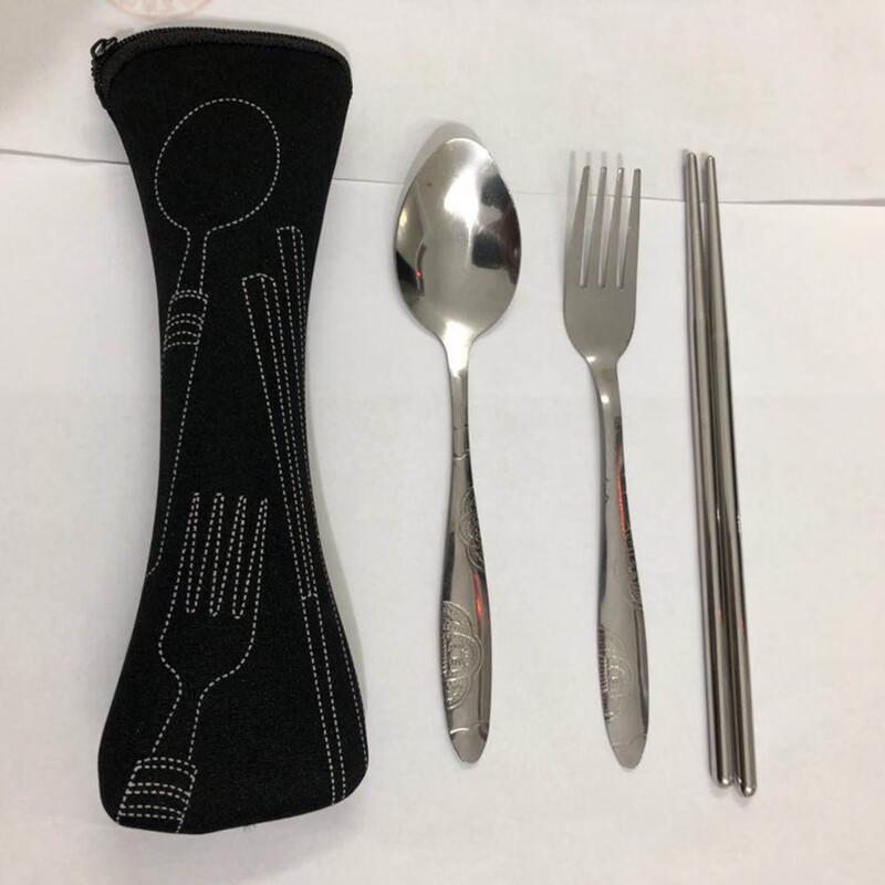Abay Stainless Steel Portable Cutlery Set