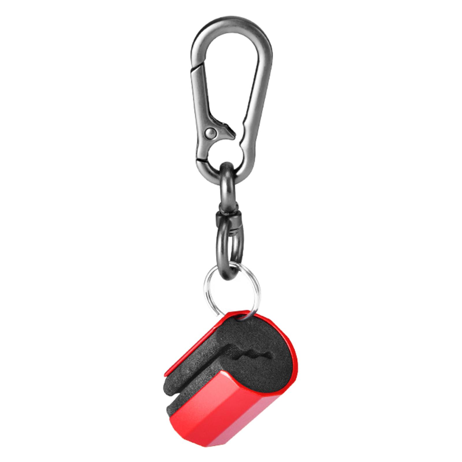 

Fishing Rod Holders Clamp Fishing Pole Holder Support Clips Metal Adjustable 360Degree Wearable Fishing Rod Holder червоний