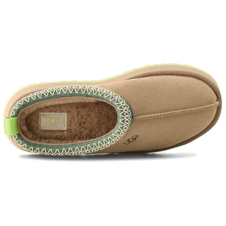 UGG Tazz Minimalist Comfortable Open-Toe Slippers Women Slippers Mustard-Yellow 1122553-MVB