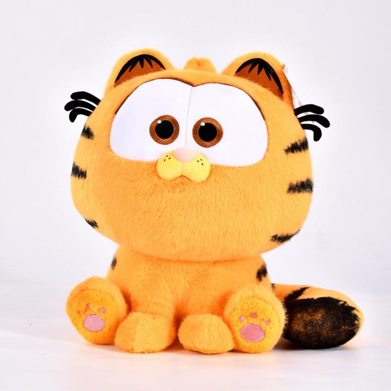 Plush Dolls Kawaii Fluffy Toy Cute Cat Stuffed Toys Home Orange Decoration Lovely Soft Pillow Kids Birthday Gifts