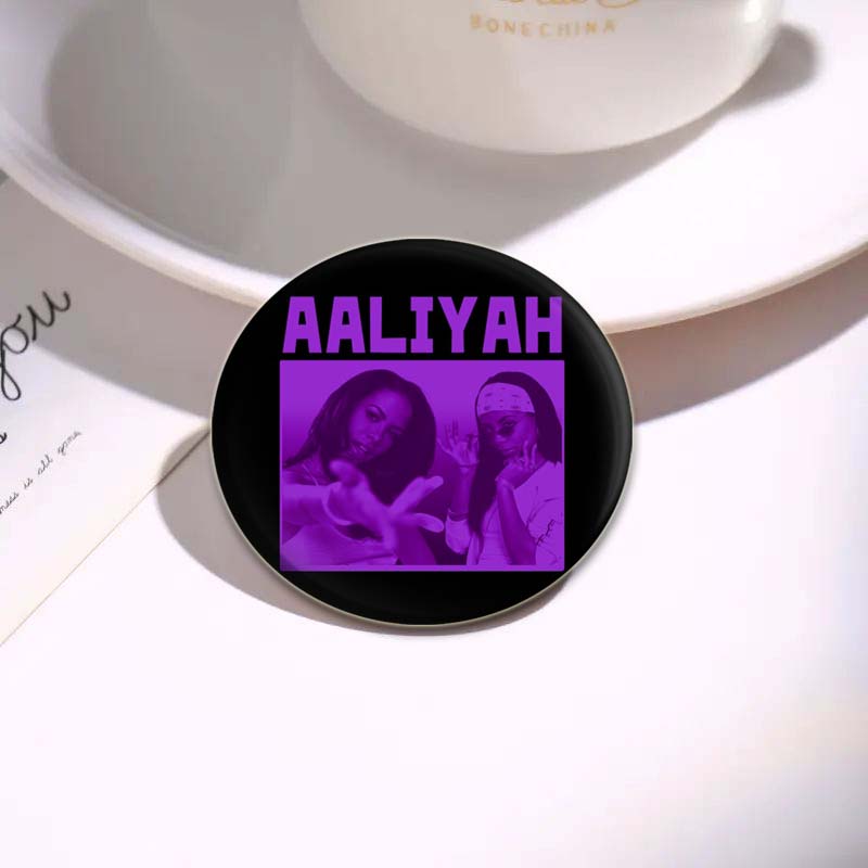 32/44/58mm Pop Hip Hop Rap Star Singer Metal Brooch Handcrafted Backpack Clip Fan Collection Commemorative Gift Tinplate Pin Badge