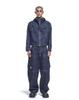 ERR BY ERRORIST Scar Detachable Cargo Denim Pants [Indigo Camo]