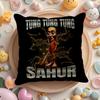 Itallan B-Brainrot Creative Cushion Cover Natural Linen Organic Fabric Double-Sided Printing Sofa Home Decor Gift Pillow Cover