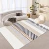 Scandinavian Style Geometric Rug Living Room Study Wearable Design Modern Home Studio Ins Style Space