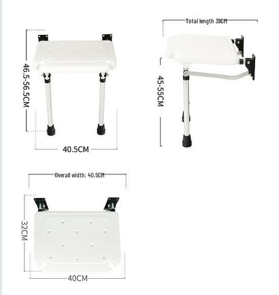 

Компактное настенное складное сиденье для душа для пожилых и беременных женщин