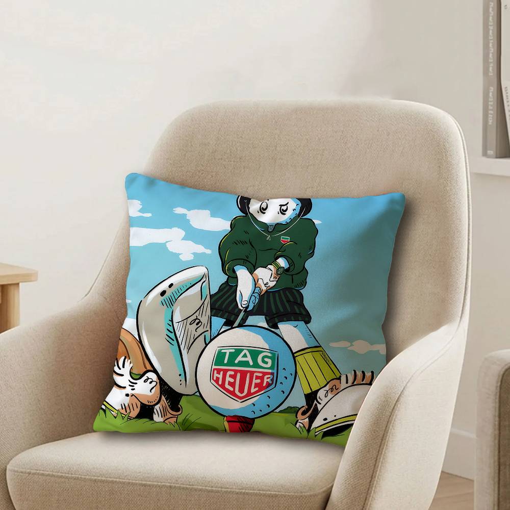 Fashion G-Golf brand M-Malbon Personalized Pillow Dust Cover Bedroom Kids Party Decoration Pillowcase Birthday Children Gift