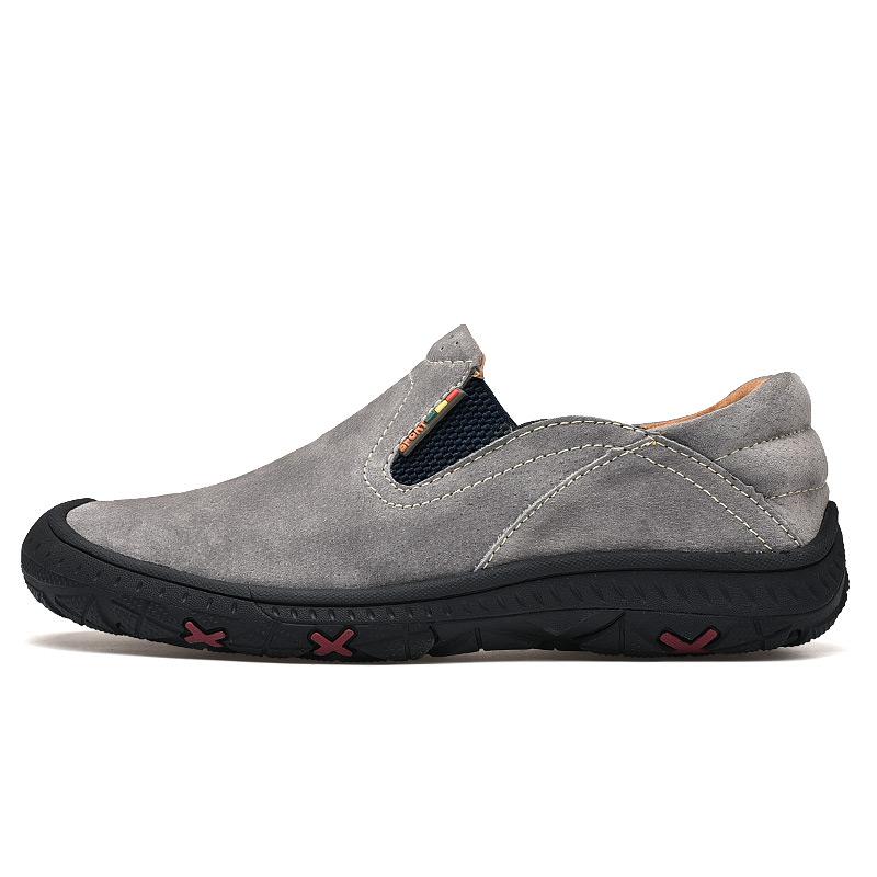 Handmade Leather Mens Shoes Casual Luxury Brand Men Loafers 38-48 Fashion Soft Breathable Driving Shoes Male Slip on Moccasins