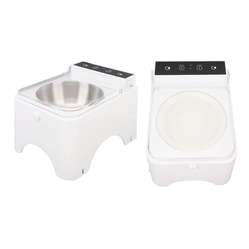 Automatischer Futterspender für Katzen mit Sensor, transparenter Deckel, erhöhtes Design, hygienisch, automatisch, intelligent, für Katzen und Hunde