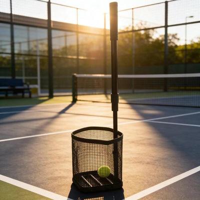 Portable Pickleball Tennis Ball Retriever Basket