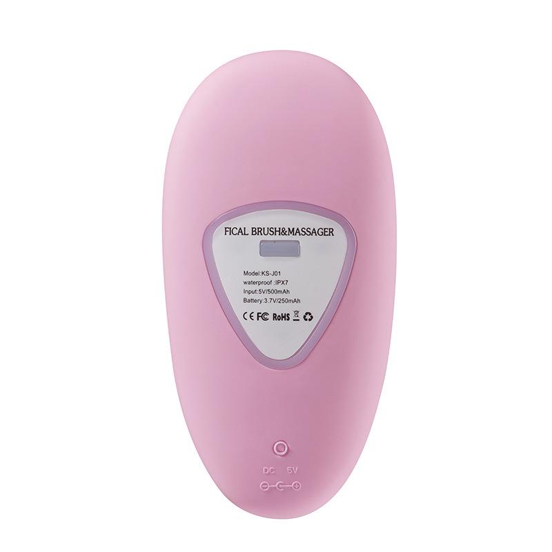 Ultrasonic Electric Silicone Facial Cleanser & Massager Brush