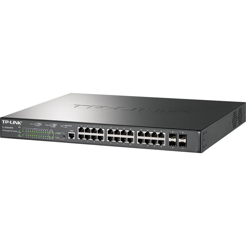 Tp-Link TL-SG5428PE 24-Port Gigabit PoE+ Switch CN Plug (adapter Included)