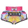 YOKKAO Pantaloncini Muay Thai Kickboxing MMA Allenamento Fitness Pugilato Arti Marziali