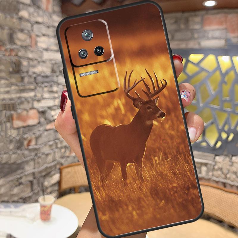 Deer Hunting Camo Case For Xiaomi 15 14 13 Ultra 11T 12T 13T 14T Pro POCO X7 X6 Pro X3 X5 M6 F5 F6 Pro Cover