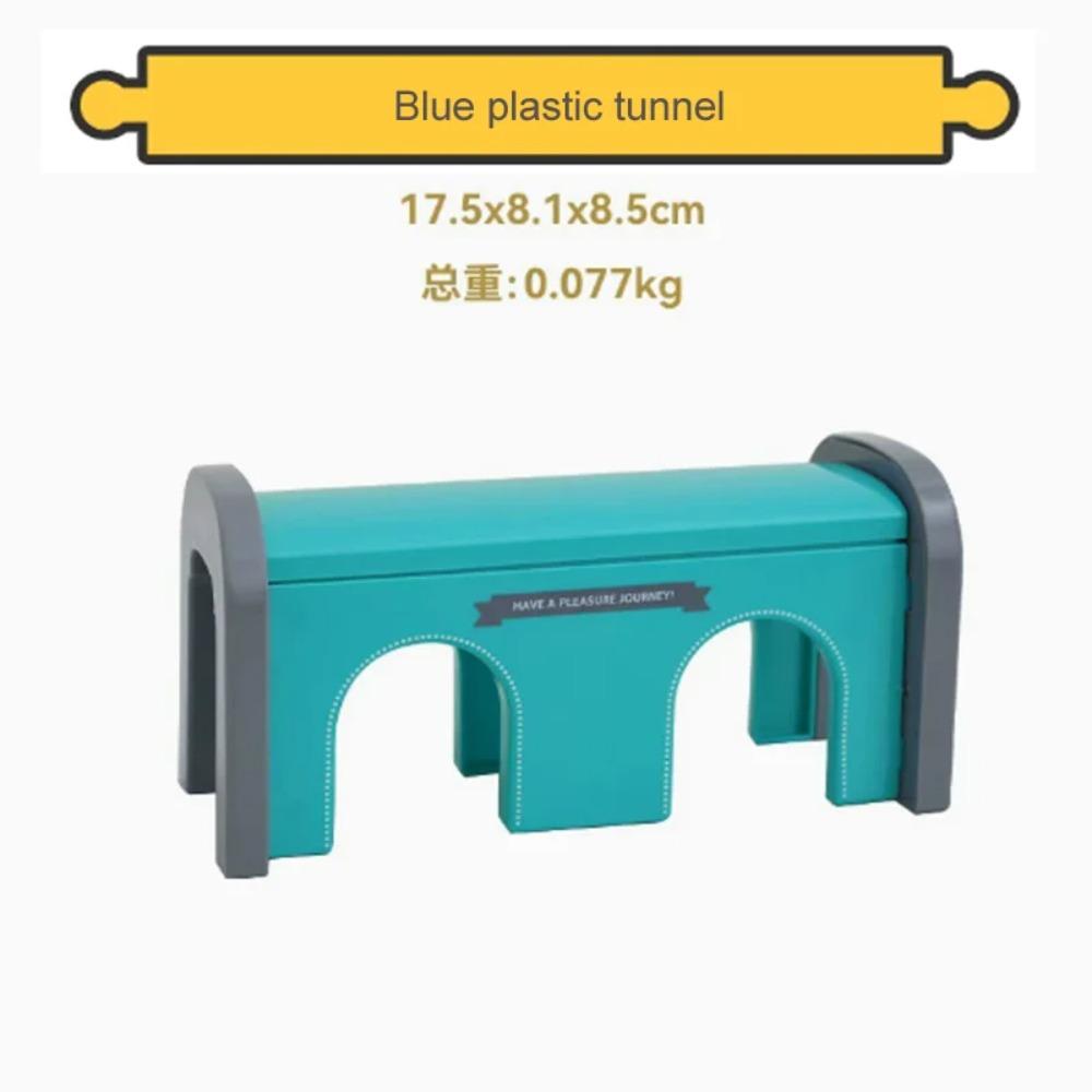 Wooden Train Track Scene Building Accessories Cave Tunnel Compatible with Thomas Tank Engine Track Toys Ages 3-6