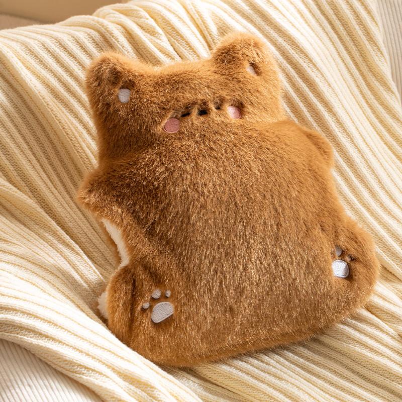 TIANHONG Cartoon Plush Hot Water Bottle