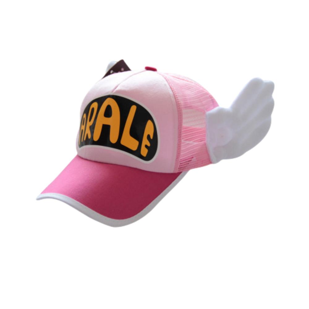 Arale Anime Dr.Slump Cosplay Norimaki Hoed Kinderen Vleugels Hoeden Cartoon Engel Katoen Baseballpet Accessoires gray