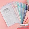 Transparent A4 Zipper Bag - Large Capacity, Waterproof Document Storage for Students