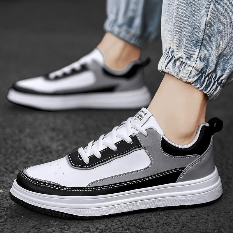 46 Large Size 48 Casual Board Shoes 47 New Fashion Board Shoes Korean Version of White Shoes Breathable Versatile Sports Shoes Men
