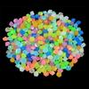1 Bag-100g Glow in The Dark Stones Glowing Rocks Luminous Stone for Vase Fillers Fish Tank Aquariums Rocks Powered by Light