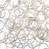 60Pcs Lightweight Metal Binder Rings for Loose Leaf Binder DIY Notebook Clips Book Rings Metal Ring DIY Notebook Ring