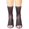 Mens Womens Letter Print Mid Calf Socks Cotton Warm Comfortable Short Boot Socks