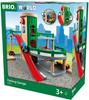 Garage Rail / Route BRIO World - Ravensburger - 3 niveaux - Mixte des 3 ans