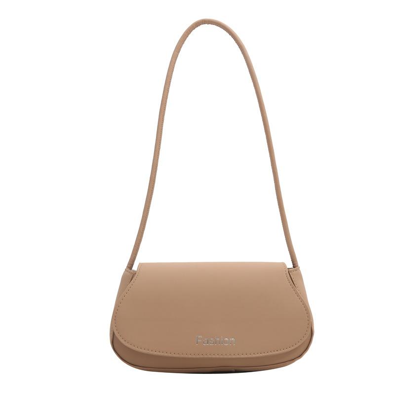 Women'S Bag Spring Fashion Shoulder Bag Retro Pu Bag Niche Versatile Messenger Bag
