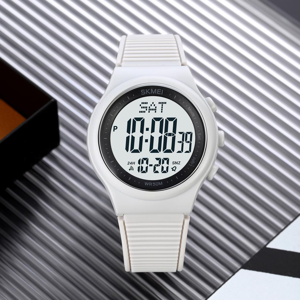 SKMEI 1980 Male reloj hombre Fashion Back Light Digital Sports Watches Clock For Men 5Bar Waterproof Countdown Wristwatches